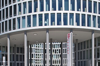 STRABAG PFS was commissioned with the FM for the office property 'Das Auge' in Darmstadt.