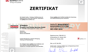 ISO 41001 Logo der Zertifizierung ISO 41001:2018