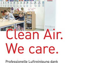 Saubere Luft reduziert Virenlast