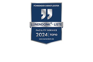 Bild des Siegels der Auszeichnung der Lünendonk-Liste 2024
