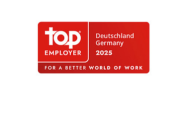Bild des Siegels zum Top Employer 2025 Deutschland