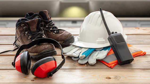 Image of protective work equipment
